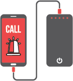 MOBILE PHONE AND CHARGER