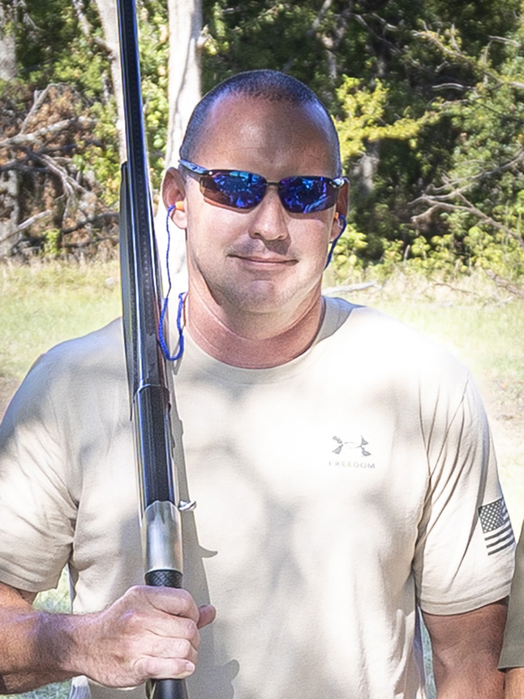 2025 CCF Clay Shoot Best Shot Award Winner, Justin Baesmann