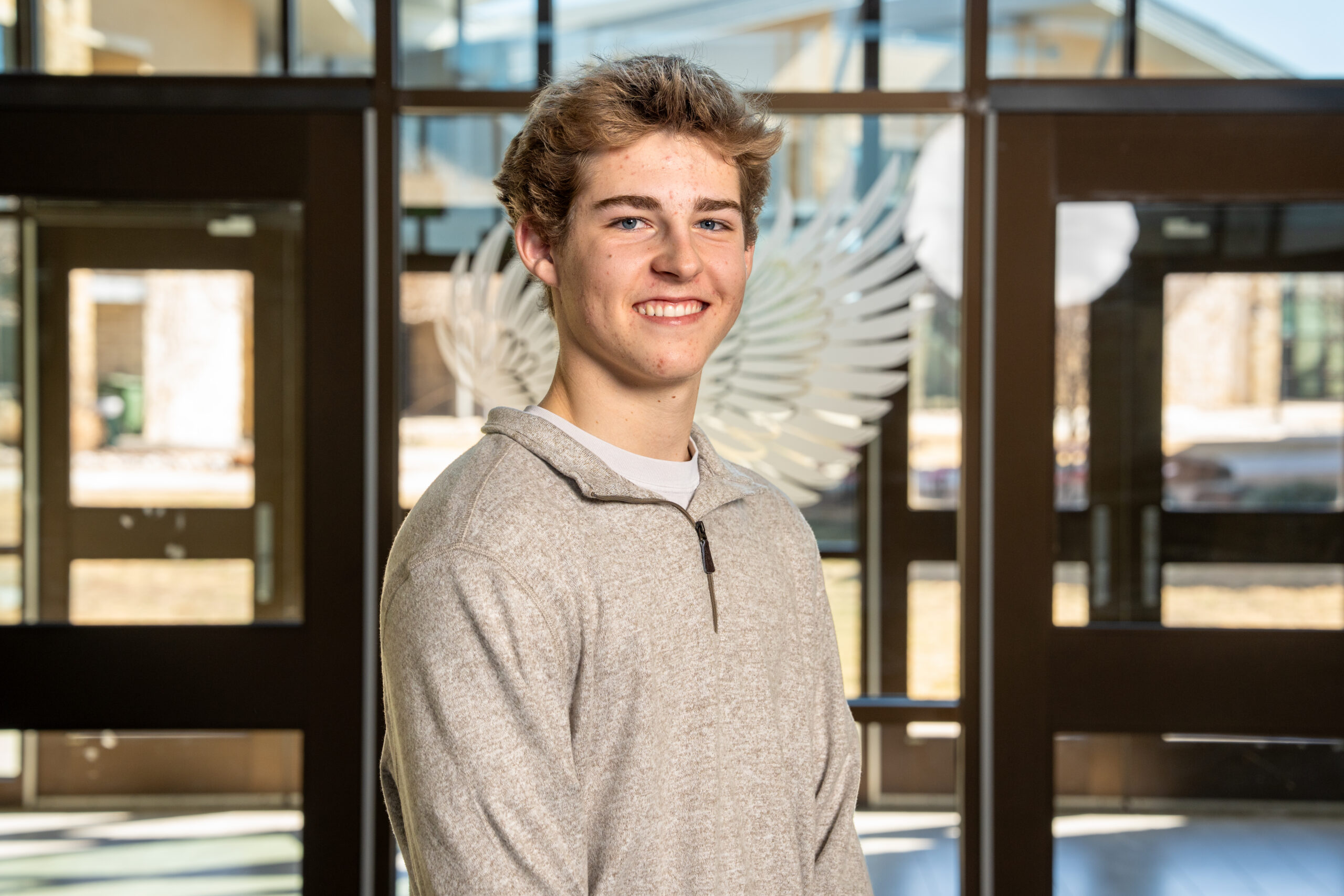 CoServ awards Argyle High School Senior Cooper Gill with a ,000 scholarship.
