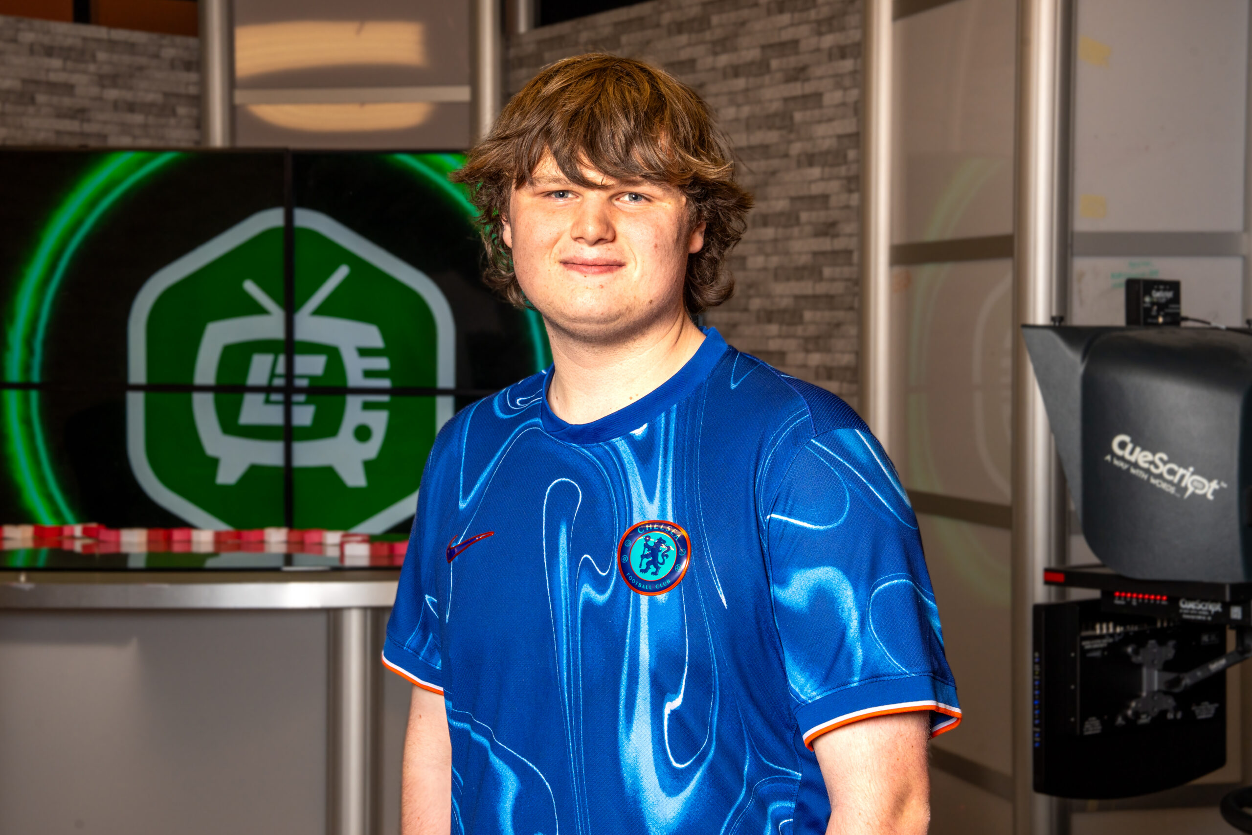 CoServ awards Prosper High School Senior Colton Boston with a ,000 scholarship.